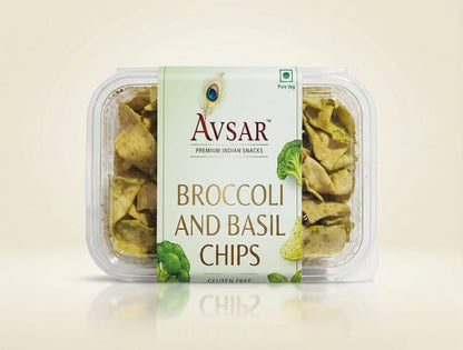 Broccoli & Basil Chips