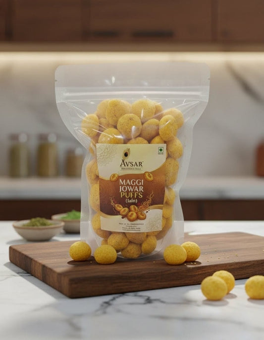 Maggi Jowar Puffs