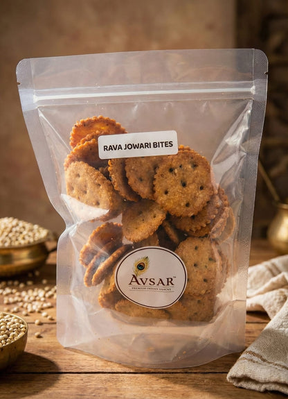 Rava Jowari Bites