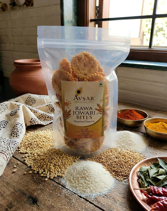 Rava Jowari Bites